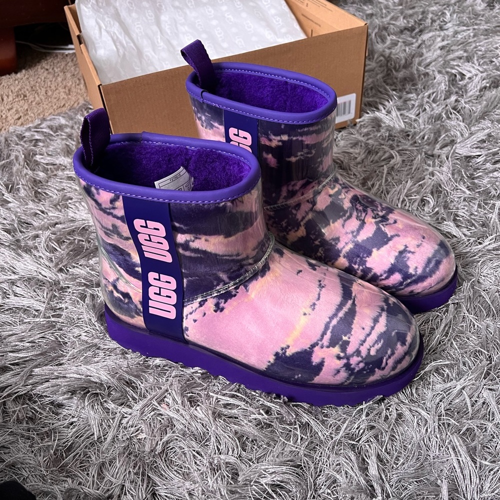 Ugg Classic Clear Mini Marble Women size 8
